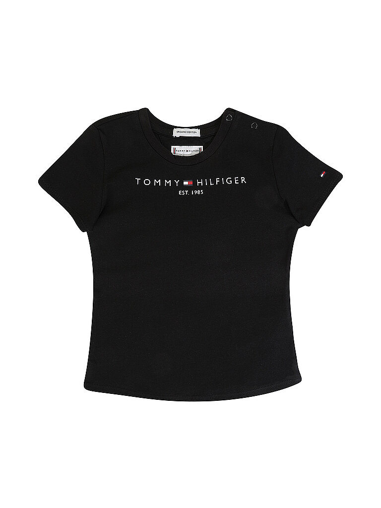 TOMMY HILFIGER Mädchen T Shirt Essential schwarz | 4